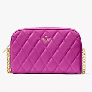 Kate Spade Carey Quilted Mini Camera Bag Baja Rose